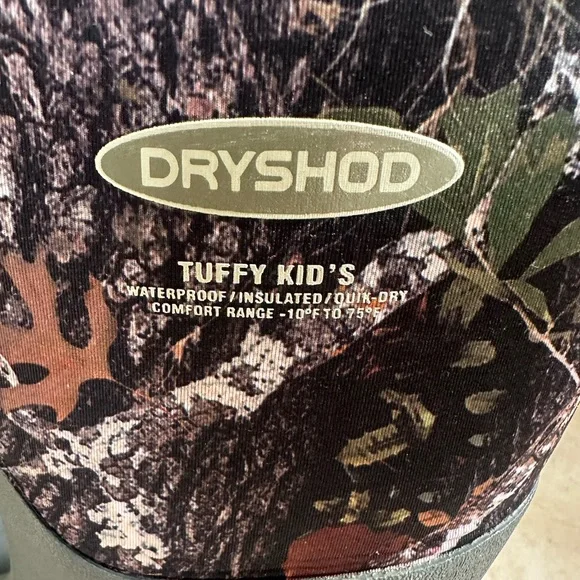 Boy’s Dryshod Waterproof/Insulated Muck Boots; Size Big Kids 5 - Picture 2 of 7